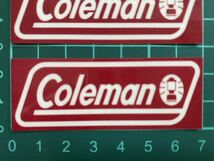 コールマン・ステッカー　２枚セット　ラミネートUV加工済_画像8