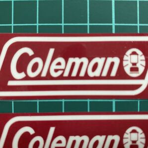 コールマン・ステッカー ２枚セット ラミネートUV加工済の画像7