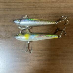 タックルハウス ROLLING BAIT ローリングベイト66 TACKLE HOUSE 2個セット 中古品 シーバス ヒラスズキ 青物の画像1