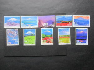 ★2020年　日本国際切手展2021・横浜　１０種１０枚使用済