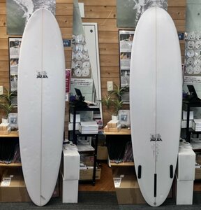 DK SURFBOARDS/ THIN MIDLENGTH 7.2ft 中古サーフボード ミッドレングス トライフィン