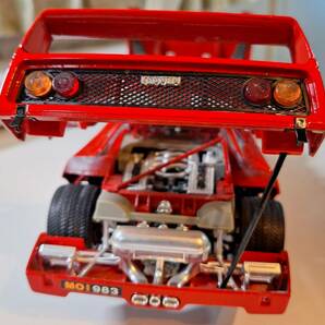 中古品 ミニカー BBURAGO ブラーゴ Ｆ４０ フェラーリ ダイキャスト 1/18 MADE IN ITALYの画像7