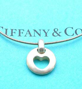 Tiffany & Co. ティファニー ハート ネックレス スターリングシルバー925 銀 7.6g レディース 女性 4021