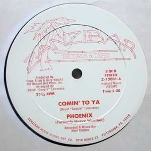 Phoenix - Comin' To Ya / (Live, Love, Laugh) Be Happy 1982 12inch