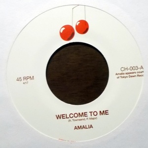 Amalia - Welcome To Me 2012 7inch new funk, modern funk, 現行ファンク