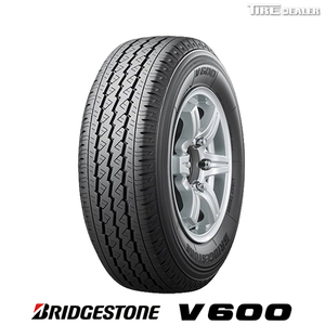 ブリヂストン 195/80R15 107/105L BRIDGESTONE V600 商用バン・小型トラック専用 サマータイヤ 4本セット