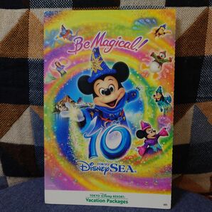 [新品] 東京ディズニーリゾート公式 シー10周年 バケパ ポストカード