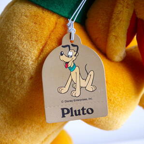 Pluto プルート ミッキーの愛犬 ぬいぐるみ 東京ディズニーランド〈 高さ40cm 〉タグ付き 新品・当時ものデッドストックの画像7