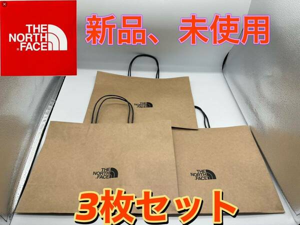 ノースフェイス ショップ袋 紙袋　3枚セット