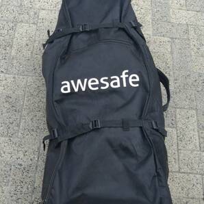 ｍ173【未使用品】awesafe 空気注入式 スタンドアップ パドルボード バッグパック・防水バッグ・パドル・ハンドポンプ・フィン付きの画像6