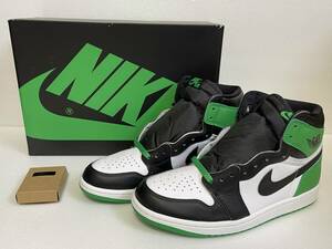 【未使用】NIKE ナイキ AIR JORDAN 1 RETRO HIGH OG エア ジョーダン 1 レトロ ハイ CELTICS LUCKY GREEN / DZ5485-031 27.0cm