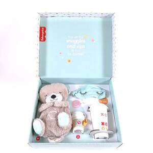 [ unopened ] free shipping childcare worker recognition 3. month from /.. charcoal sea otter gift set Fisher Price GXW48 / goods for baby gift set present (#DWG3Y)