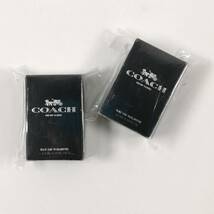 【未開封】2個セット / COACH コーチ メン オードトワレ EDT 4.5ml ミニチュア ミニ香水 携帯用香水 メンズ 香水 フレグランス(#DDYCS)_画像1