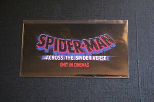 映画『スパイダーマン：アクロス・ザ・スパイダーバース』ムビチケカード前売特典 オリジナルステッカー