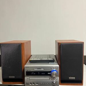 【中古動作品】ONKYO X-NFR7 ミニコンポ CD/SD/USB レシーバーシステム　