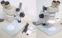 ニコン双眼実体顕微鏡 SMZ-1 美品 LED落射照明付 60倍まで明るく鮮明_画像1