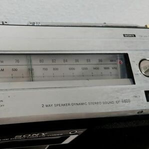 SONY ソニー ラジオカセットレコーダーFM/AM CF-6600の画像5