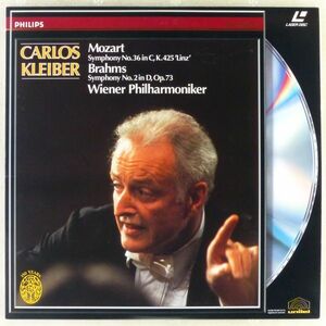 ○LD/レーザーディスク クラシック「CARLOS KLEIBER: MOZART Symphony No.36 'Linz', BRAHMS Symphony No.2」1992年 US盤