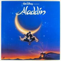 ○LD/レーザーディスク アニメ ディズニー「アラジン (Aladdin)」1992年 ピンナップ付き_画像1