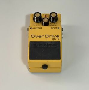 【訳ありジャンク品】BOSS OverDrive OD-3 エフェクター ボス オーバードライブ ギター