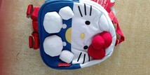 キティちゃん スエット素材ダイカット リュックサック （HELLO KITTY） サンリオ 新品・未開封・即決_画像1