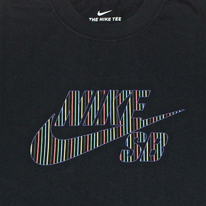 【新品】ナイキ SB ロゴ 半袖 Tシャツ【010：黒】XXL NIKE SB スケボー ビッグロゴ トレーニング ジムの画像2