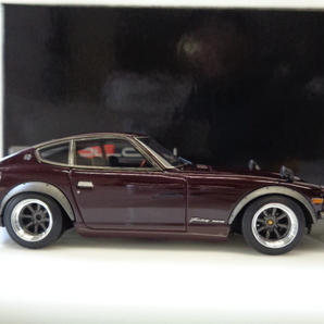 MAKE UP EIDOLON COLLECTION 1/43 NISSAN Fairlady 240ZG (HS30) Grand Prix Maroon 1971 Watanabe メイクアップ アイドロンの画像8