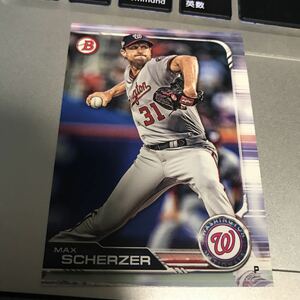 2019 bowman MAX SCHERZER