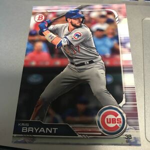 2019 bowman KRIS BRYANT