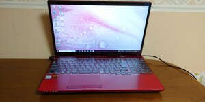  Fujitsu LIFEBOOK AH53/B3 Corei7 8550U максимальный 4.00GHz полный HD Blu-ray HDD 1TB память 8GB win10 FMVA53B3RZ