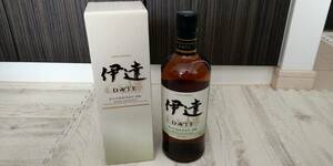 NIKKA（ニッカウヰスキー）伊達 DATE 仙台宮城峡蒸溜所 謹製 43％ 700ml 新品未開栓 1本 化粧箱 