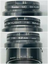 Nikon ニコン 200mm 1：4 Kenko MC SKYLIGHT 1B 52mm PK-13 27.5 900548 JAPAN カメラ レンズ 現状品_画像9