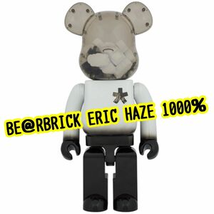 【1点限りレア商品！！】BE＠RBRICK ERIC HAZE 1000％ ベアブリック エリック ヘイズ フィギュア