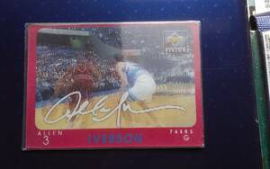 1997 UPPER DECK DIAMOND VISION PHILADELPHIA 76ERS 【ALLEN IVERSON】 3D レギュラーカード #S20