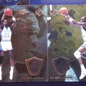 1998 UPPER DECK SP NORTH CAROLINA 【MICHAEL JORDAN】 PHI BETA JORDAN #J1 & J12の画像1