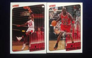 1999 UPPER DECK VICTORY CHICAGO BULLS 【MICHAEL JORDAN】 jordan's greatest hits #414 & #416