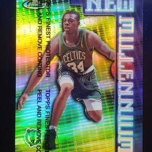 1999 topps FINEST BOSTON CELTICS【PAUL PIERCE】 NEW MILLENNIUM リフラクター #NM3 [298/300] の画像1