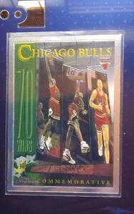 1997 topps Chrome CHICAGO BULLS 【RECORD BREAKERS】 #72