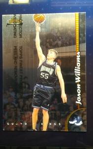 1999 topps FINEST SACRAMENTO KINGS 【JASON WILLIAMS】 ルーキーカード #232