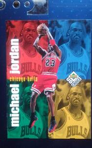 1998 UPPER DECK UD CHOICE CHICAGO BULLS 【MICHAEL JORDAN】 チェックリスト #200