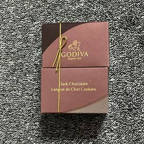 GODIVA ダークチョコレート ラングドシャクッキー ゴディバ クッキー チョコ 送料無料 送料込の画像1