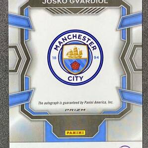 【直筆サイン 】Josko Gvardiol, Manchester City Signatures Breakaway Prizms Auto 2023-24 PANINI PRIZM PREMIER LEAGUE SOCCERの画像2