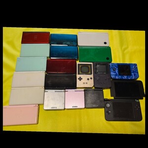 ゲーム機本体まとめ ゲームボーイ カラー ポケット ネオジオポケット アドバンスsp ゲームボーイポケット 3DS DSi LL Light DS