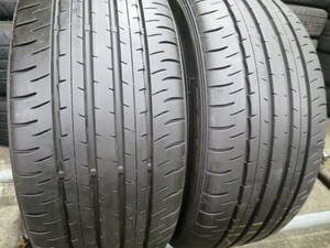 18年製バリ山 235/40R19 92Y ◆ダンロップ SP SPORT MAXX050◆ 2本 J1095 夏タイヤ