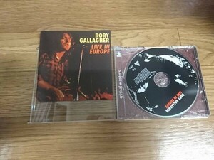 ★☆TAN03749　Rolly Gallagher / LIVE! IN EUROPE　CDアルバム☆★