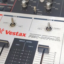 1円~ Vestax ベスタクス DJミキサー PMC-05Pro SL プロフェッショナルミキシングコントローラー_画像2