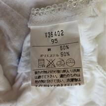 ダディオダディ DaddyOhDaddy 半袖 カーディガン 95 女の子 白 ボレロ 送料140円 トップス かわいい ベビー キッズ 子供服 春 夏_画像3