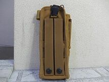 H21 レア！◆THALES HOLSTER コヨーテ ラジオポーチ無線機ポーチ◆米軍◆サバゲー！_画像2