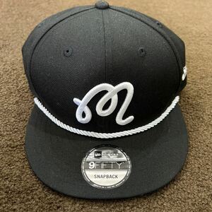 未使用　マルボンゴルフニューエラ ウィンダンシーコラボキャップ　黒 ERA 59FIFTY