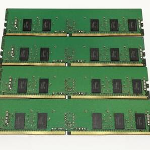 ■SK hynix 8GB 1Rx8 PC4-2400T-RD1-11 DDR4-2400 PC4-19200T-R RDIMM ECC Registered HMA81GR7MFR8N-UH 1.20V 4枚セット 計32GBの画像2